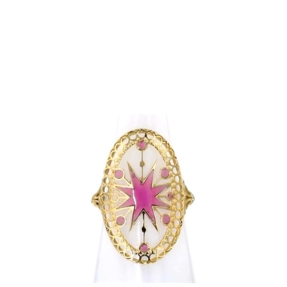 14k solid gold ring - Picture 2 of 5